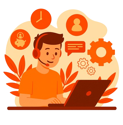 Customer Service Illustration